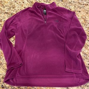 The North Face 1/4 Zip Polartec Sweater